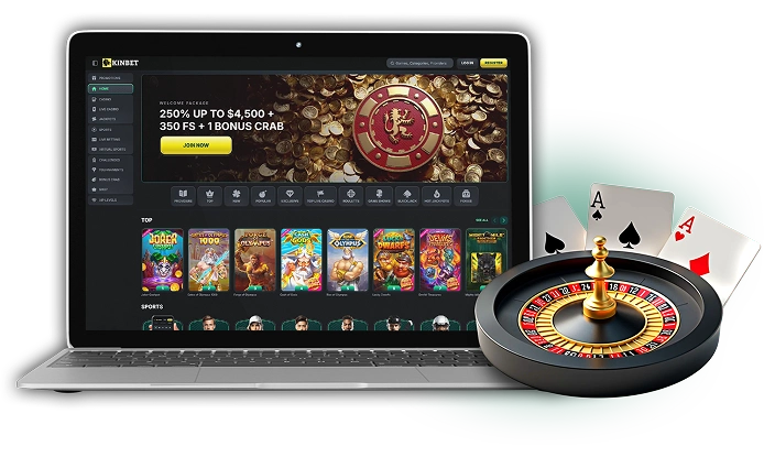 Kinbet Casino Canada Desktop